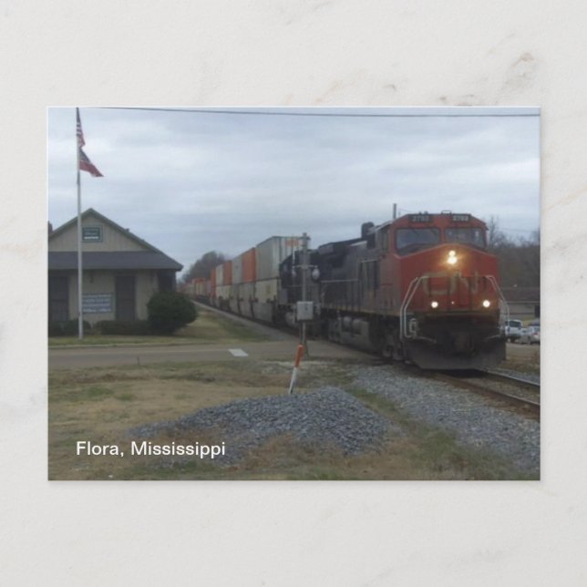 Carte Postale Gare (Devant)