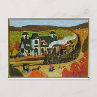 Carte Postale Gare