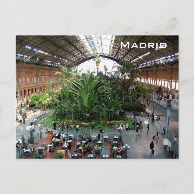 Carte Postale Gare d'Atocha (Devant)