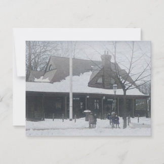 Carte Postale Gare de Glen Ridge NJ Post Office 1910