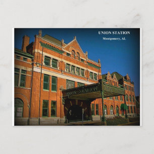 Carte Postale GARE DE L'UNION - Montgomery, Alabama