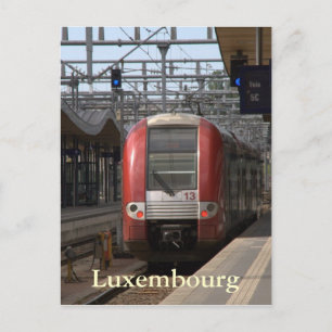 Carte Postale Gare de Luxembourg
