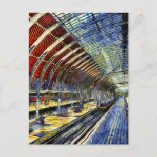 Carte Postale Gare de Paddington Van Gogh