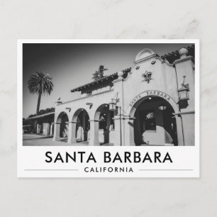 Carte Postale Gare de Santa Barbara Architecture Espagnole
