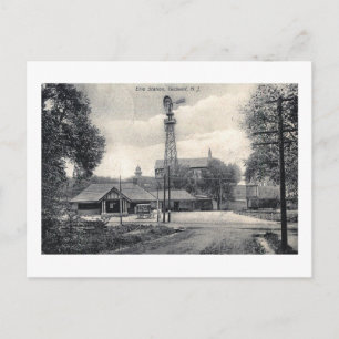 Carte Postale Gare d'Erie, Caldwell, New Jersey Vintage