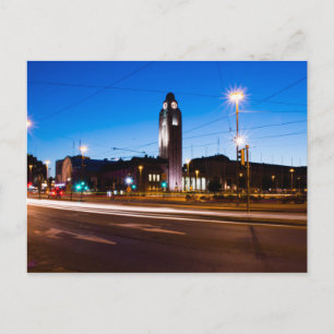 Carte Postale Gare d'Helsinki