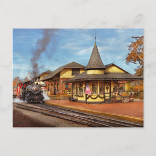 Carte Postale Gare - New Hope Steam Railway