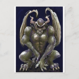 Carte Postale Gargoyle