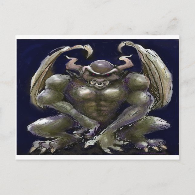 Carte Postale Gargoyle (Devant)