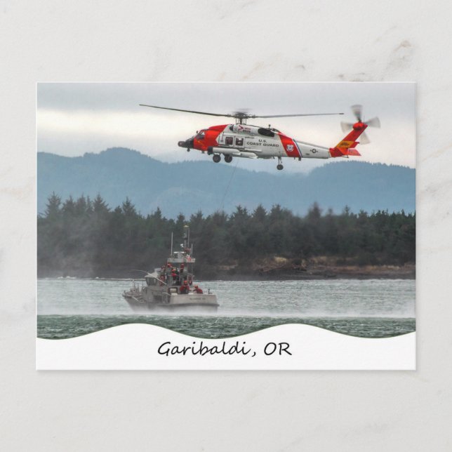 Carte postale Garibaldi OU Garde côtière (Devant)