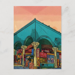 Carte Postale Gas House - Venice Beach Californie