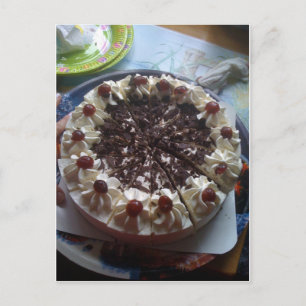 Carte Postale Gateau