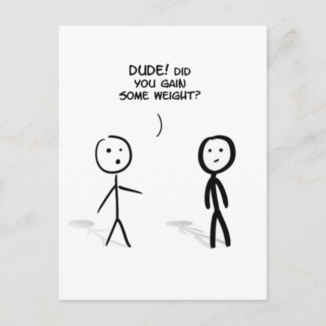 Carte Postale Gâteau (Devant)