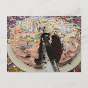 Carte Postale Gâteau