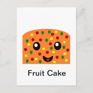 Carte Postale Gâteau aux fruits !