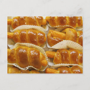 Carte Postale Gâteau de chien chaud ... Restauration asiatique