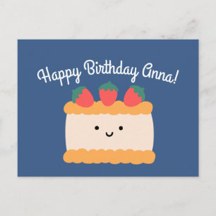 Carte Postale Gâteau éponge