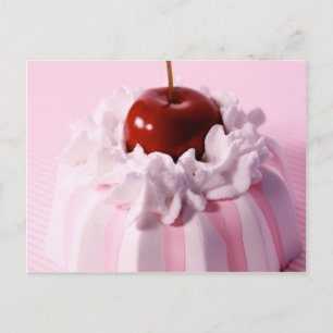 Carte Postale Gâteau très cerise