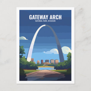 Carte Postale Gateway Arch National Park Missouri USA