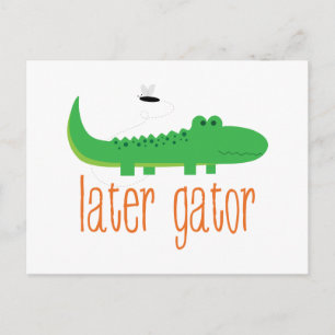 Carte Postale Gator