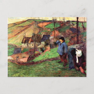 Carte Postale Gauguin - Paysage breton