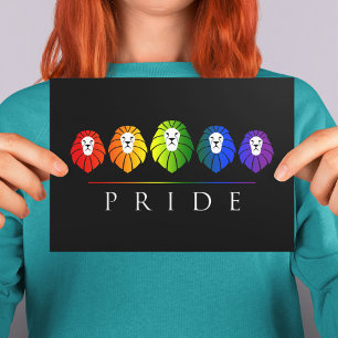 Carte Postale Gay pride des Lions - LGBT