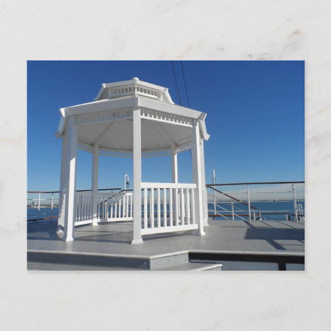 Carte Postale Gazebo blanc (Devant)