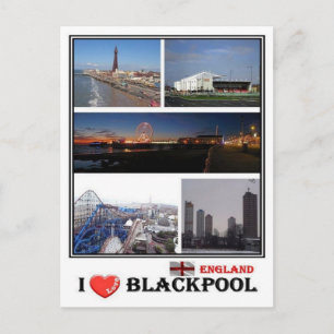 Carte Postale GB England - Blackpool -