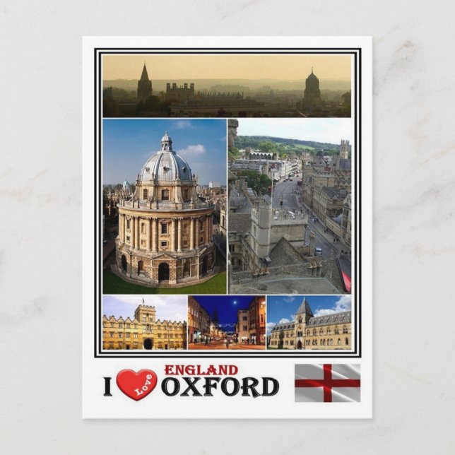 Carte Postale GB England - Oxford - (Devant)