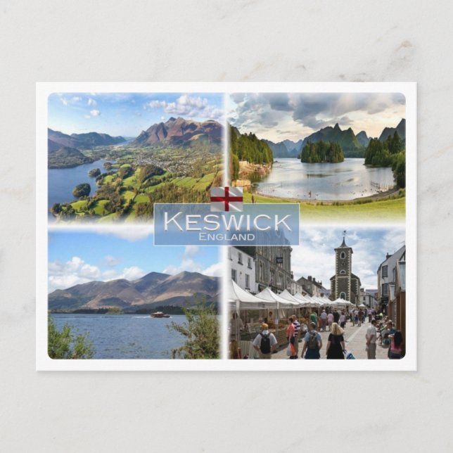 Carte Postale GB Royaume-Uni - Angleterre - Keswick - (Devant)