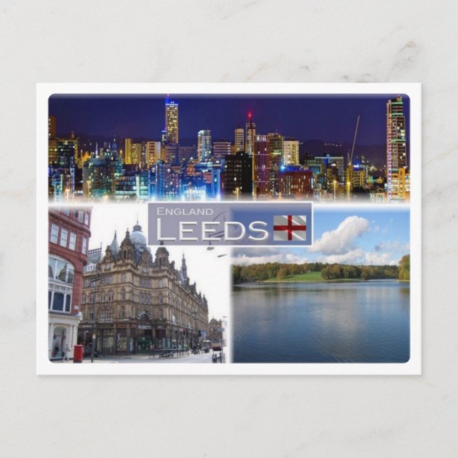 Carte Postale GB Royaume-Uni - Angleterre - Leeds - Yorkshire (Devant)