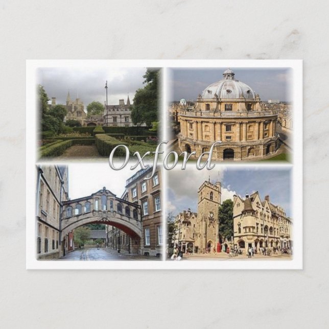 Carte Postale GB Royaume-Uni - Angleterre - Oxford - (Devant)