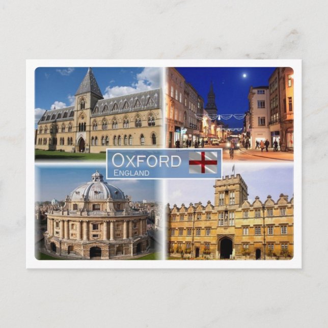 Carte Postale GB Royaume-Uni - Angleterre - Oxford - (Devant)