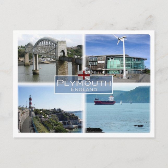 Carte Postale GB Royaume-Uni - Angleterre - Plymouth - (Devant)