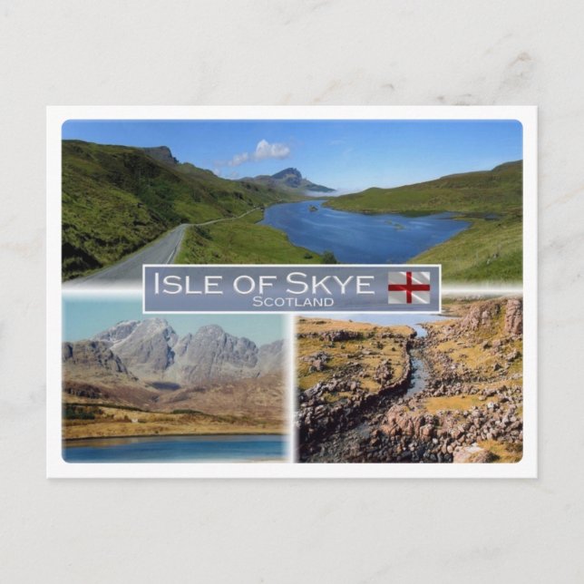 Carte Postale GB Royaume-Uni - Ecosse - L'île de Skye - (Devant)