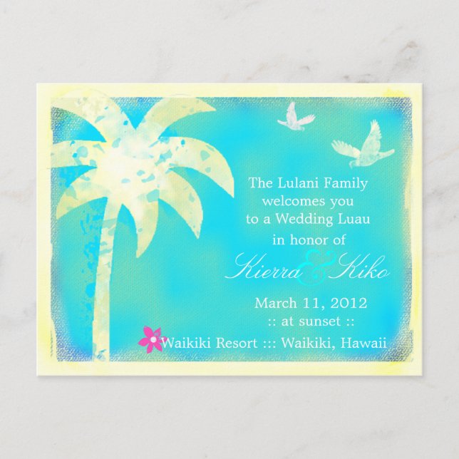 Carte Postale GC | Invitation Paradis Trouvé (Devant)