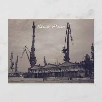 Carte Postale Gdansk, Pologne