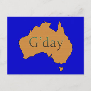 Carte Postale G'day