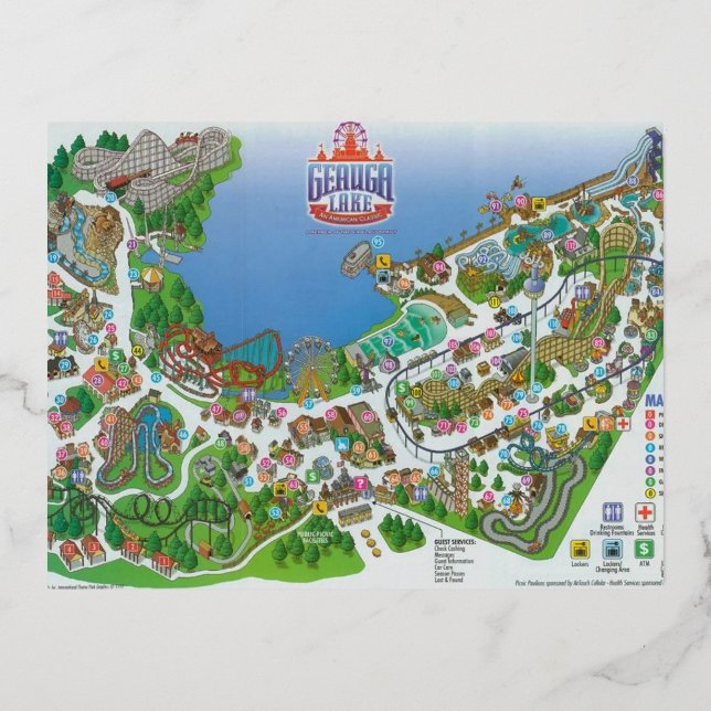 Carte postale Geauga Lake ! Revivez cette classiqu (Recto)