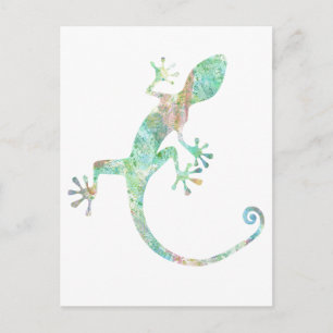 Carte Postale Gecko