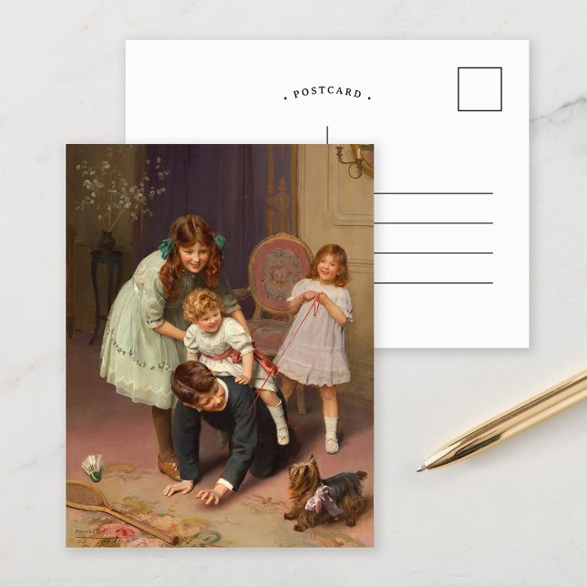 Carte Postale Gee-Up | Arthur John Elsley (Créateur téléchargé)