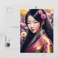 Geisha avec pandelions, Post-croisement