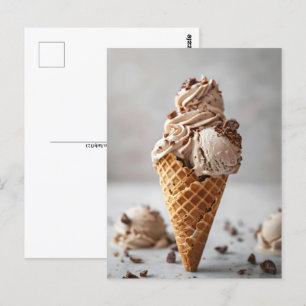 Carte Postale Gélato italien, Post-croisement