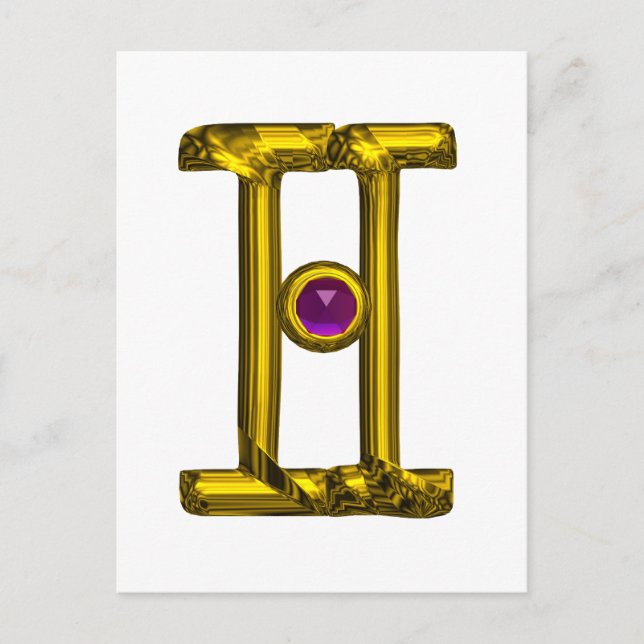 CARTE POSTALE GEMINI (Devant)