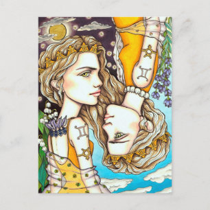 Carte Postale Gemini