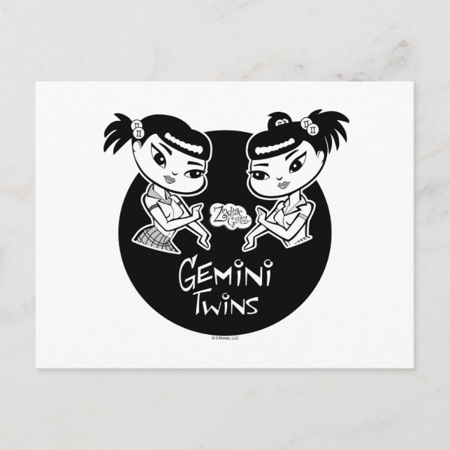 Carte postale Gemini (Devant)
