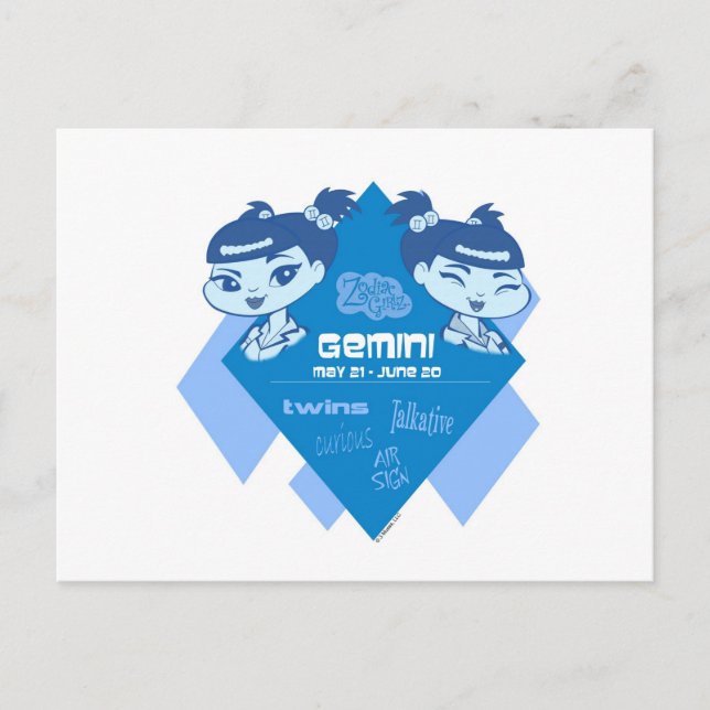 Carte postale Gemini (Devant)