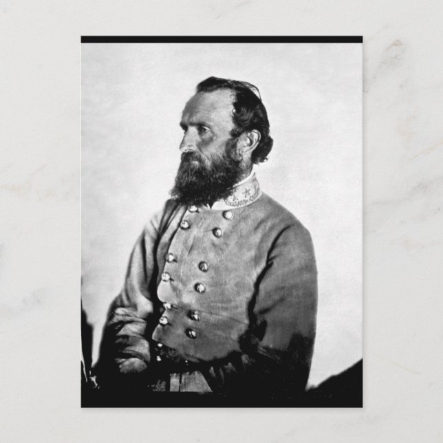 Carte Postale Gen. "Stonewall" Jackson, image de guerre (Devant)