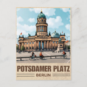 Carte Postale Gendarmenmarkt Berlin carré - potsdamer platz