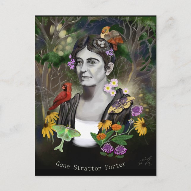 Carte Postale Gene Stratton Portrait (Devant)